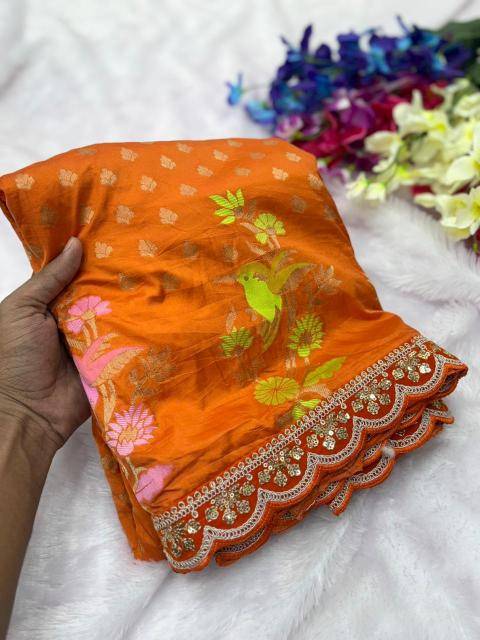 Akshara floral and bird  Saree wholesalers in India