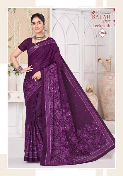 Balaji leelavathi vol-16 Saree manufacturers in Delhi