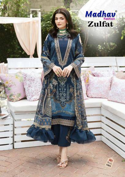 Madhav zulfat vol-1 Dress material manufacturers in Pune