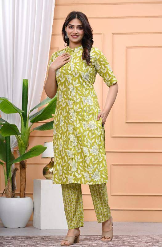 Janni cotton coord set Kurti wholesale online