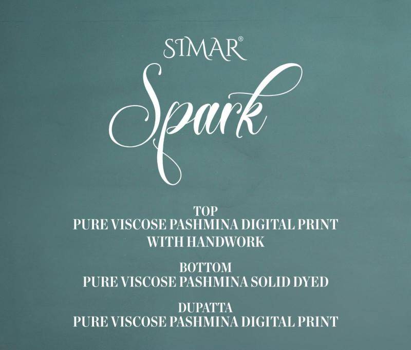 Glossy simar spark Indian dress material wholesale suppliers