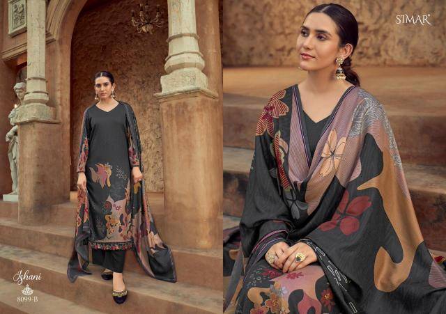 Glossy simar Ishani Designer dress material manufacturers