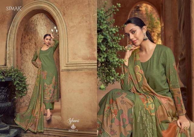 Glossy simar Ishani Designer dress material manufacturers