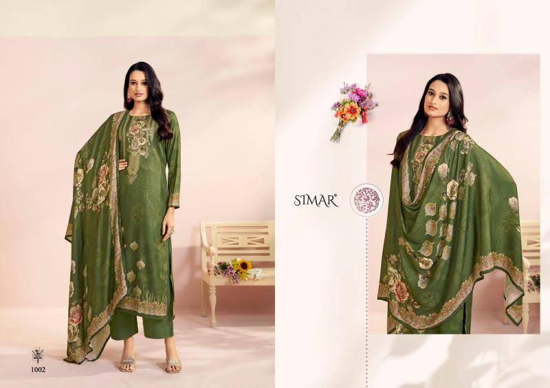 Glossy simar chamak Cotton dress material wholesale suppliers