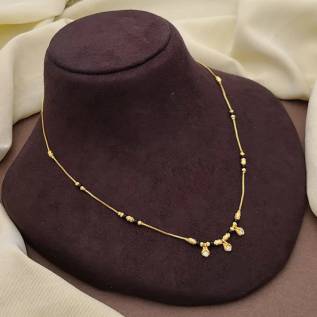 Gold Plated Necklace NL013 Imitation jewellery suppliers in Kolkata