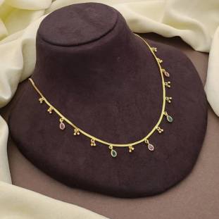Gold Plated Necklace NL028 Kolkata imitation jewellery online