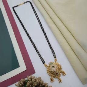 Mangalsutra With Double Chain MSD020 Fashion accessories wholesale in Kolkata