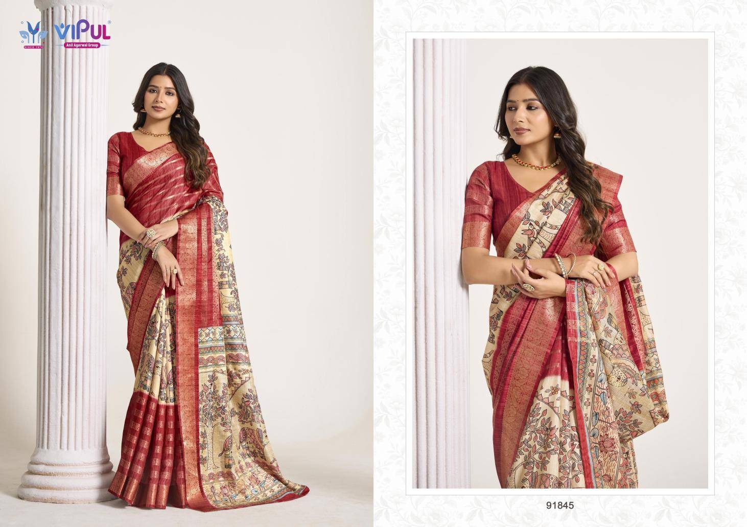Vipul anvi vol 2 Wholesale saree dealers in Bangalore