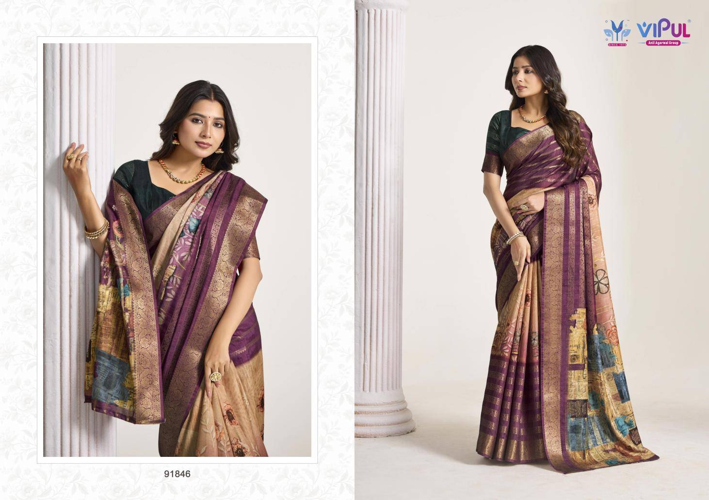 Vipul anvi vol 2 Wholesale saree dealers in Bangalore