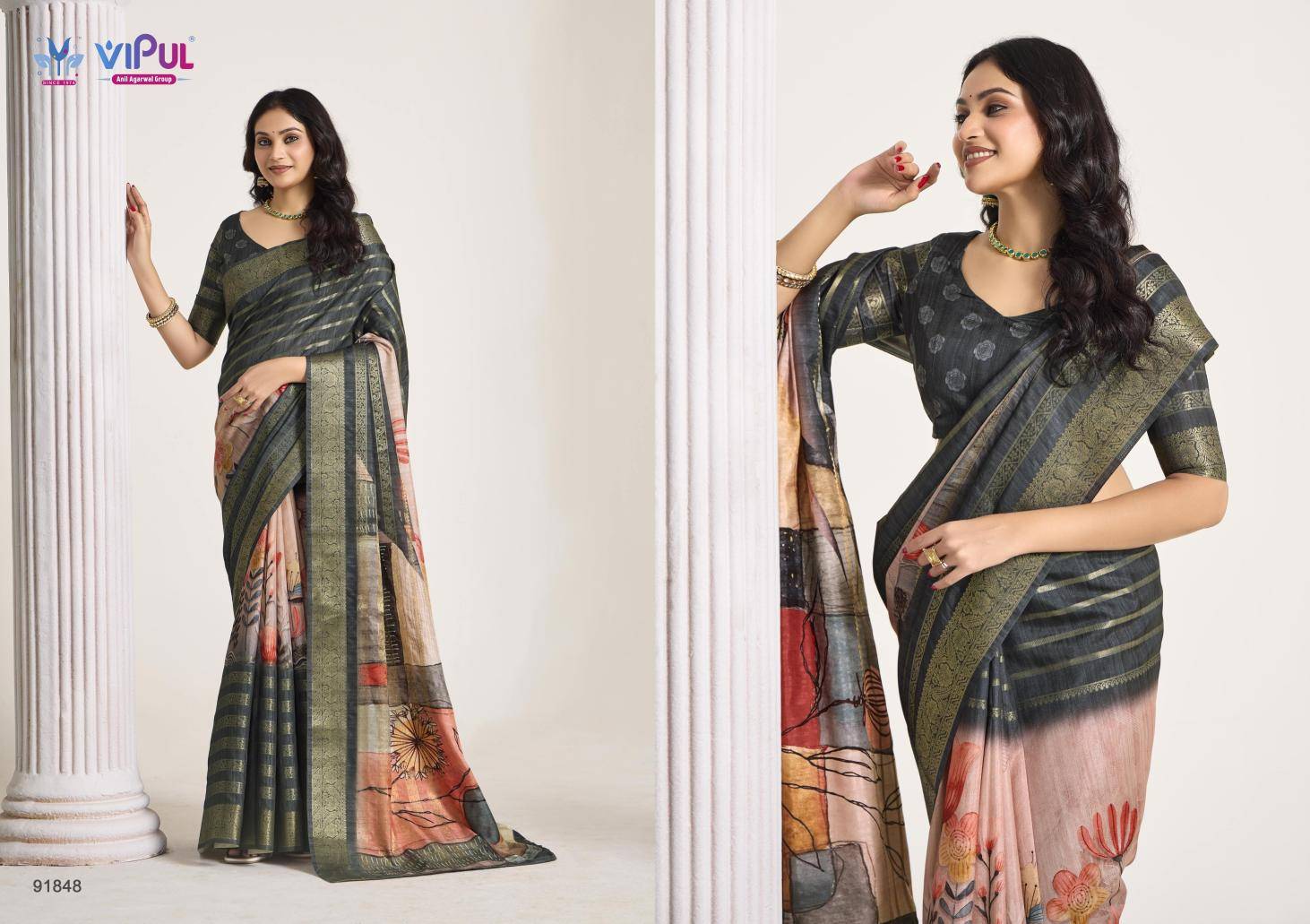 Vipul anvi vol 2 Wholesale saree dealers in Bangalore