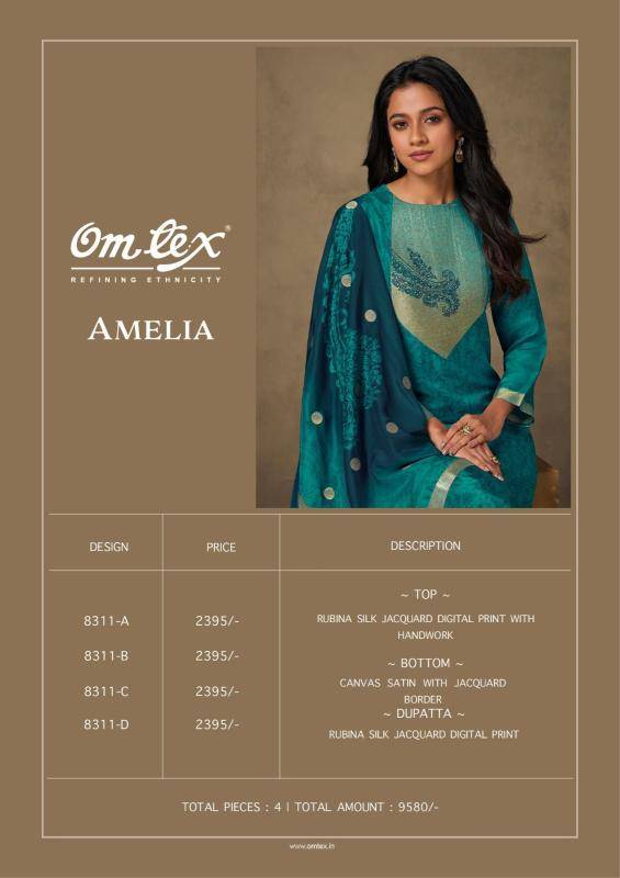 Omtex amelia Wholesale dress materials supplier in kolkata
