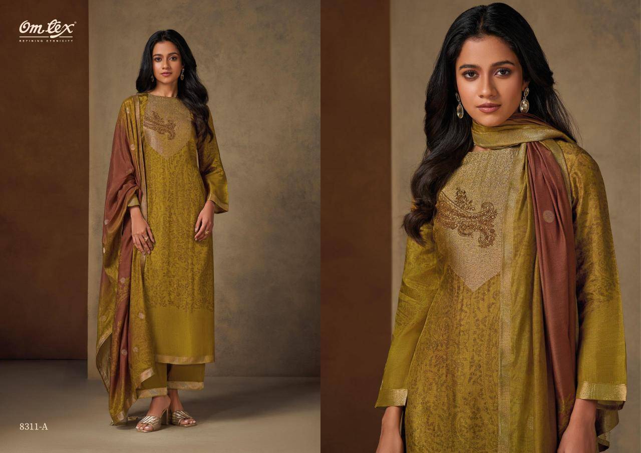 Omtex amelia Wholesale dress materials supplier in kolkata