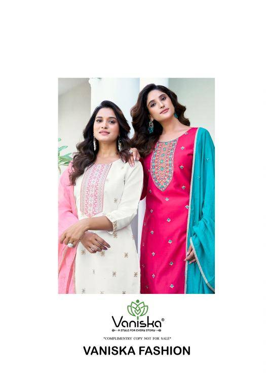 Vaniska fiza vol 5 Party wear Kurtis exporters