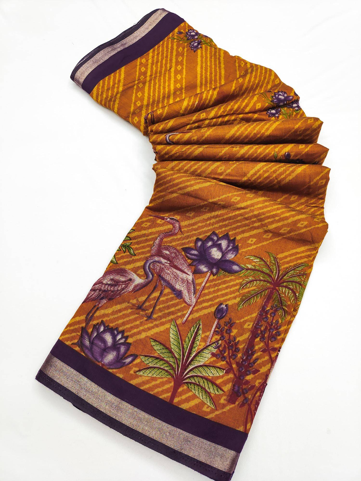 Triveni mul cotton Wholesale saree market in India