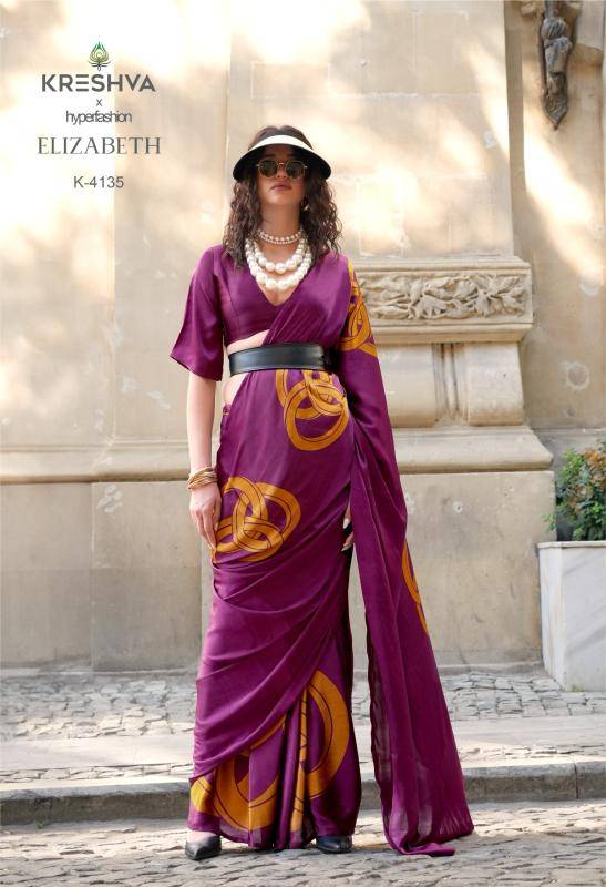 Kreshva elizabeth Wholesale saree dealers
