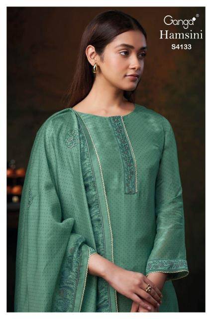 Ganga hamsini 4133 Dress materials online