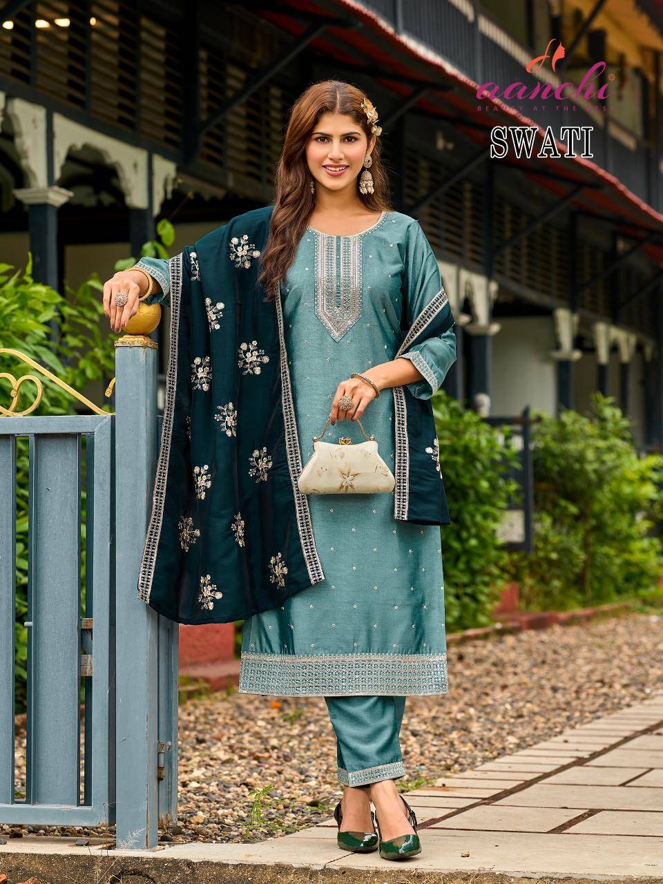 Aanchi swati  Ladies kurtis wholesale in Kolkata