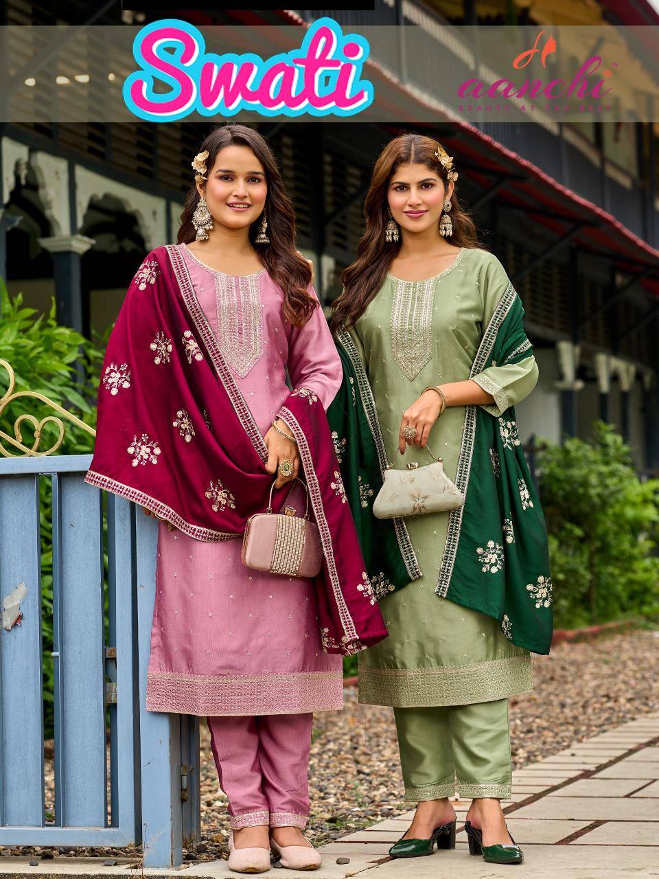 Aanchi swati  Ladies kurtis wholesale in Kolkata