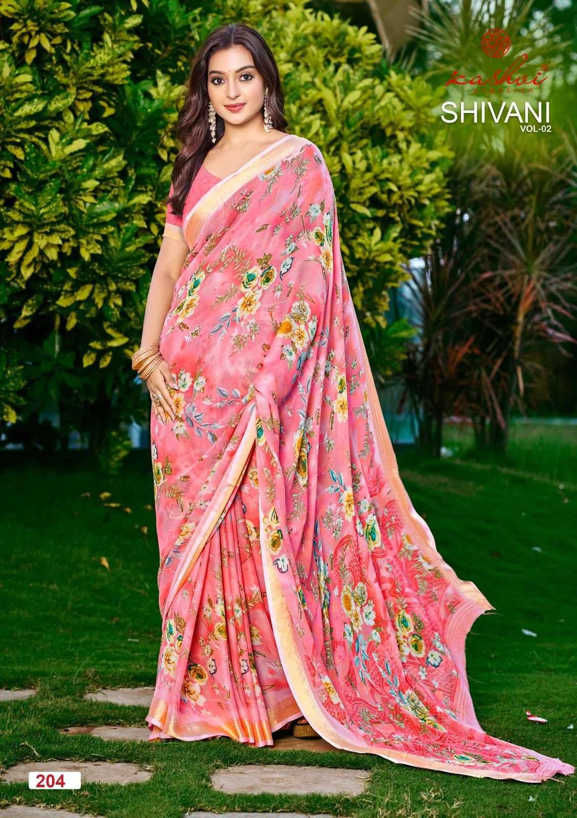 Kashvi shivani vol 2 Saree exporters in India