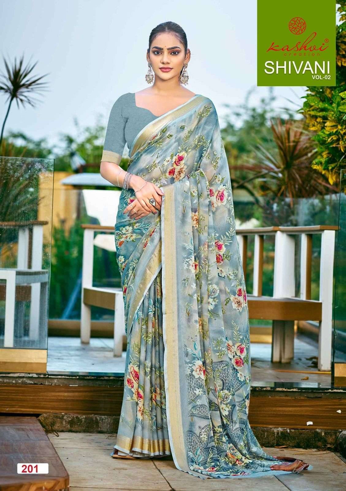 Kashvi shivani vol 2 Saree exporters in India