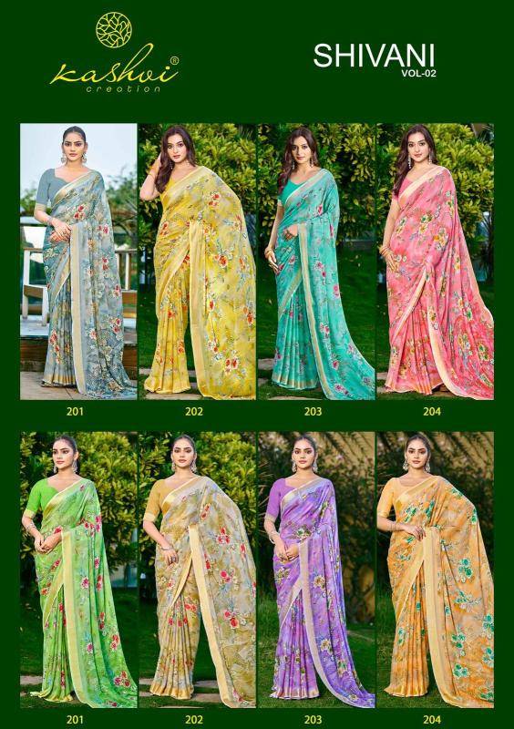 Kashvi shivani vol 2 Saree exporters in India