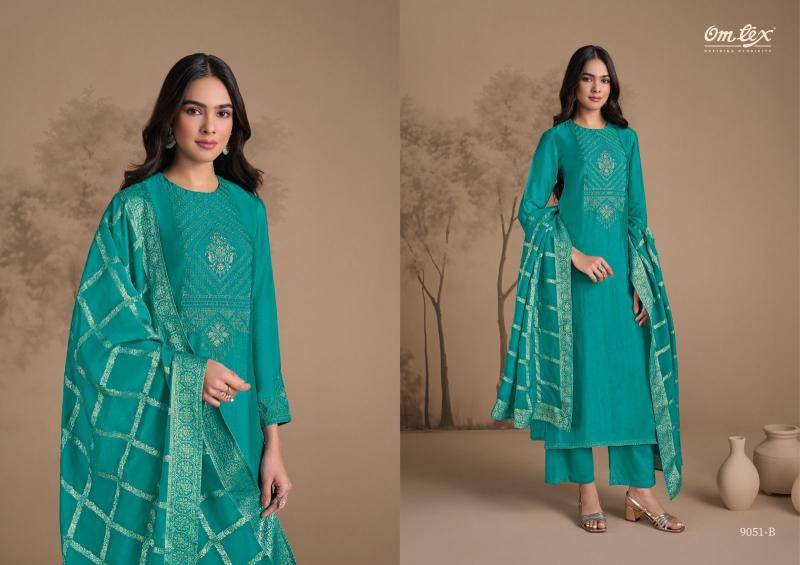 Omtex theresa Designer dress materials wholesale