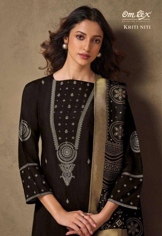 Omtex kriti niti Dress material market in India
