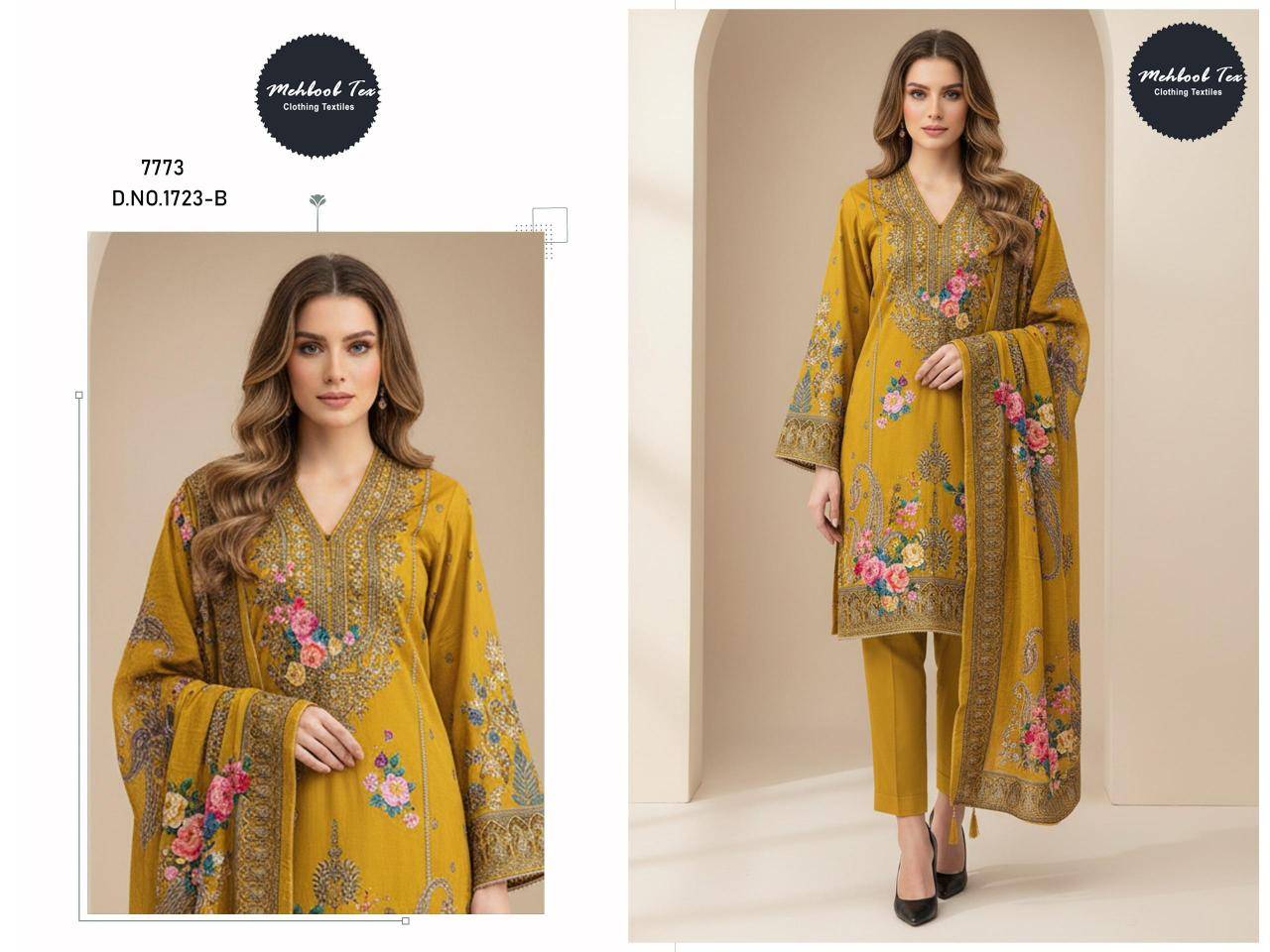 Mehbbob tex 1723 ABCD Indian salwar kameez wholesale