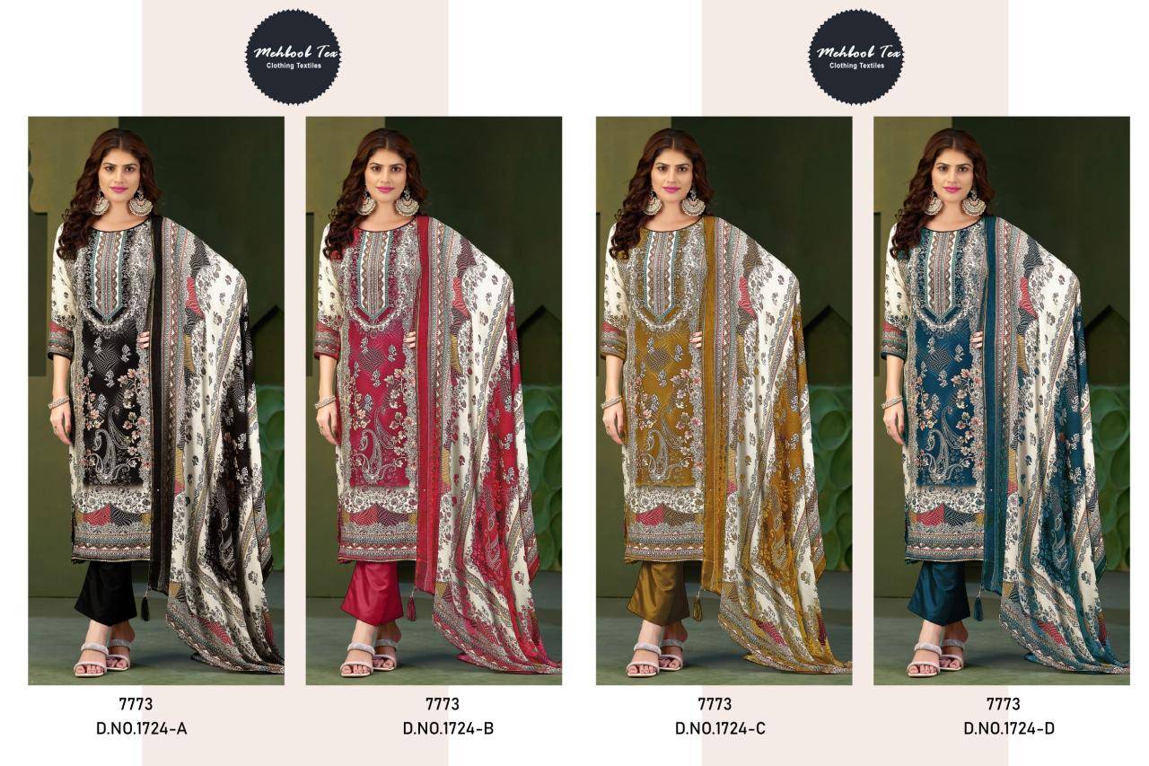 Mehbbob tex 1724 ABCD Bulk salwar kameez online