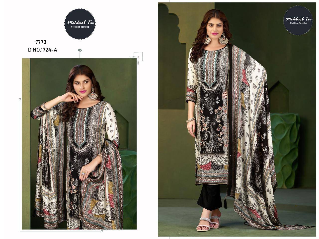 Mehbbob tex 1724 ABCD Bulk salwar kameez online