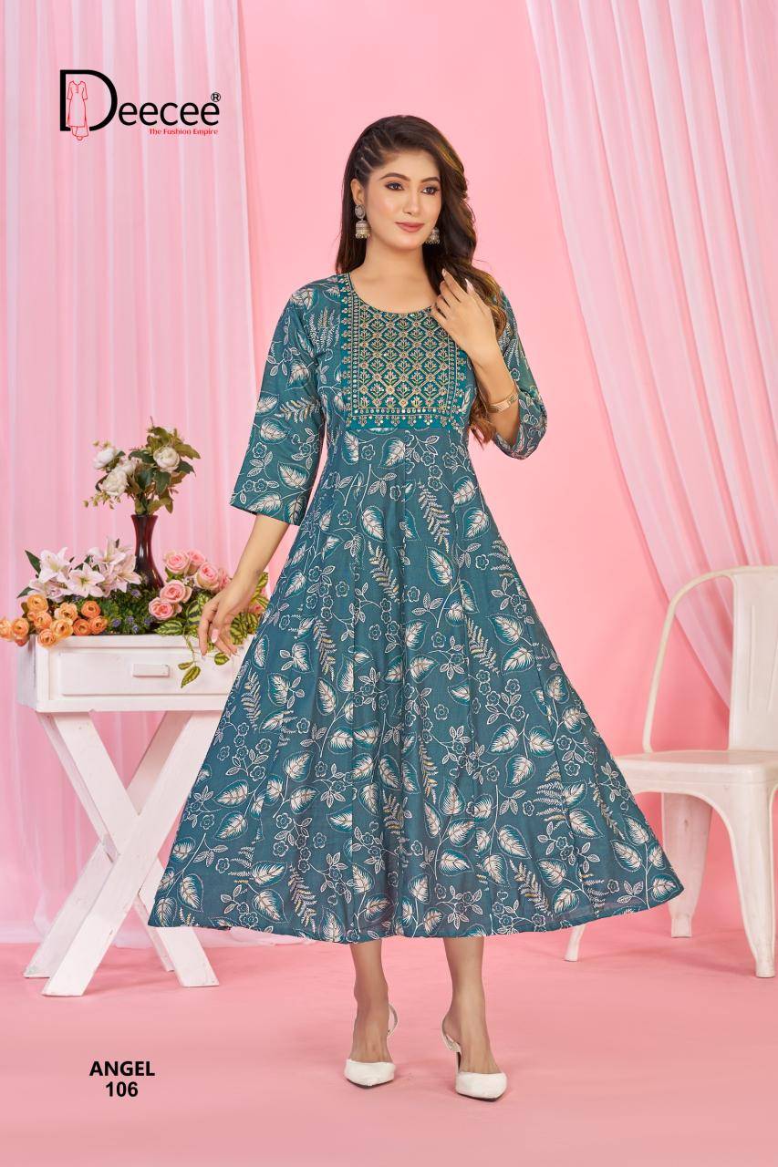 Deecee angel 6 Designer kurtis wholesale