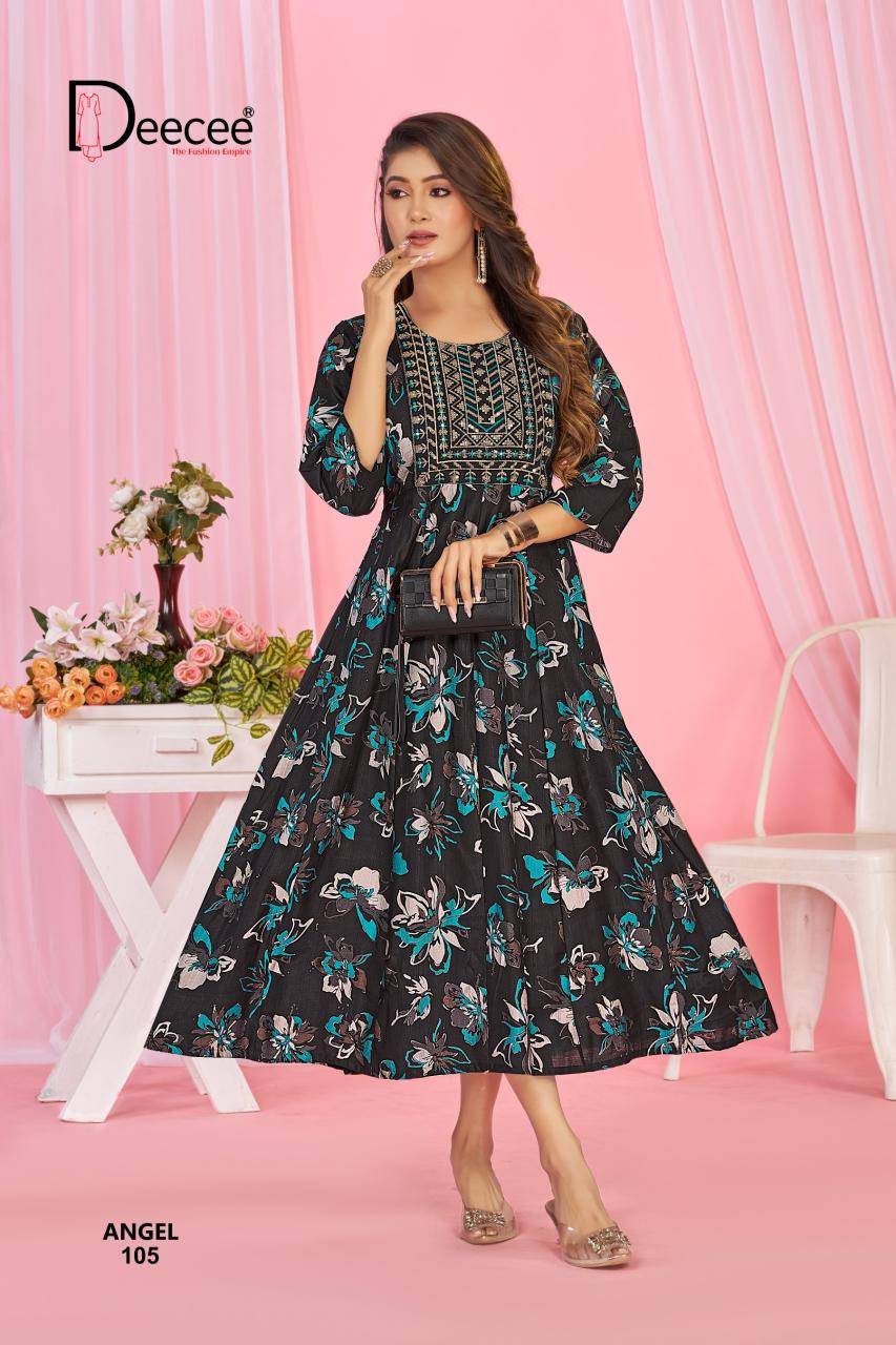 Deecee angel 6 Designer kurtis wholesale