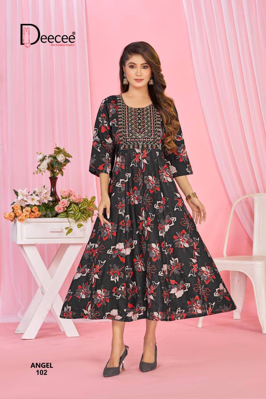 Deecee angel 6 Designer kurtis wholesale