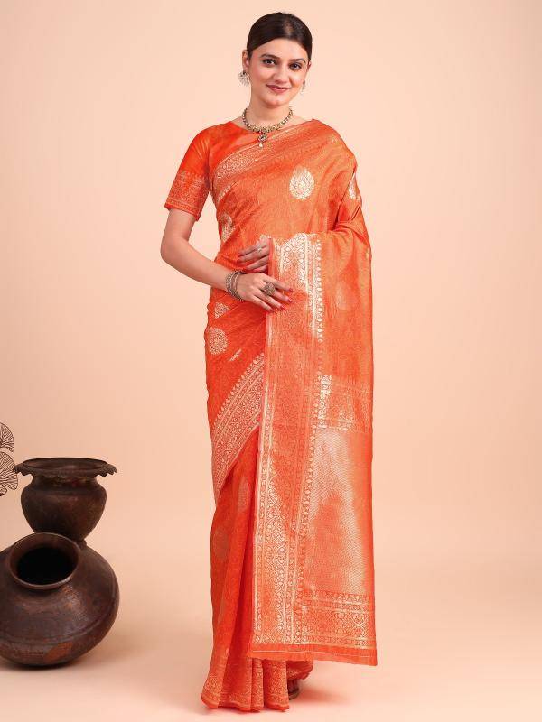 Triveni SK-08 banararsi silk Saree wholesalers in India