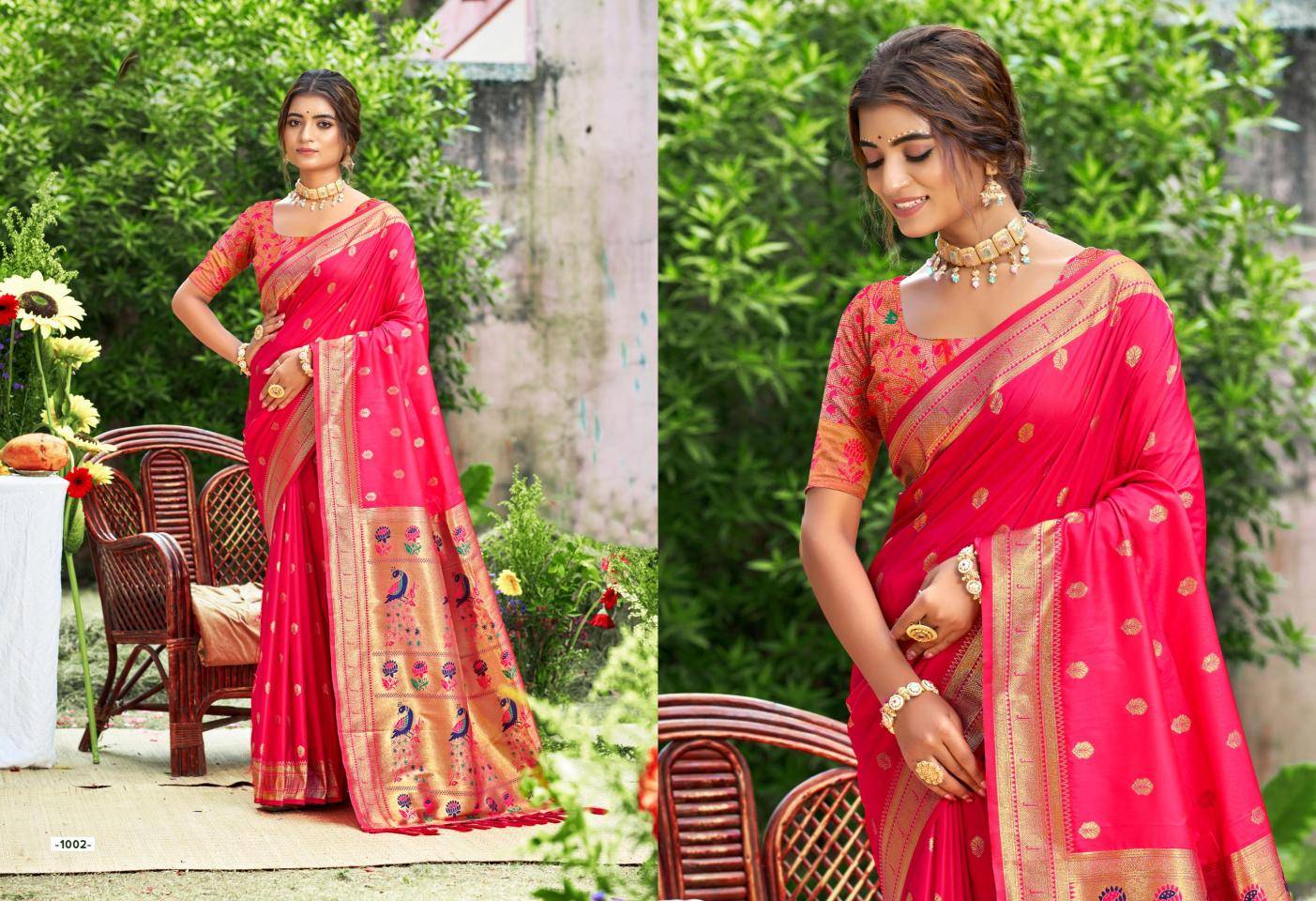 Bunawat - Mala Silk Bulk Saree Suppliers in India