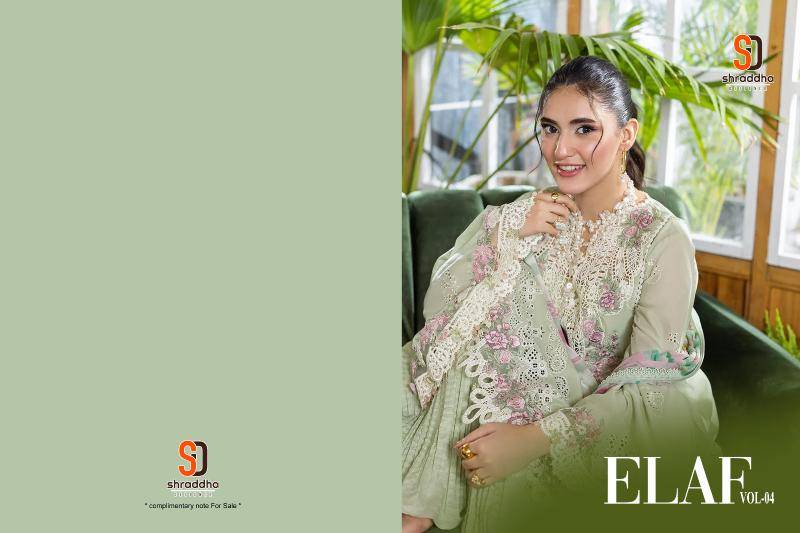 Shraddha elaf vol 4 Wholesale dress materials online