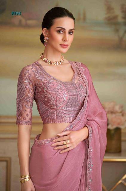 TFH salsa style 5 Indian saree wholesaler