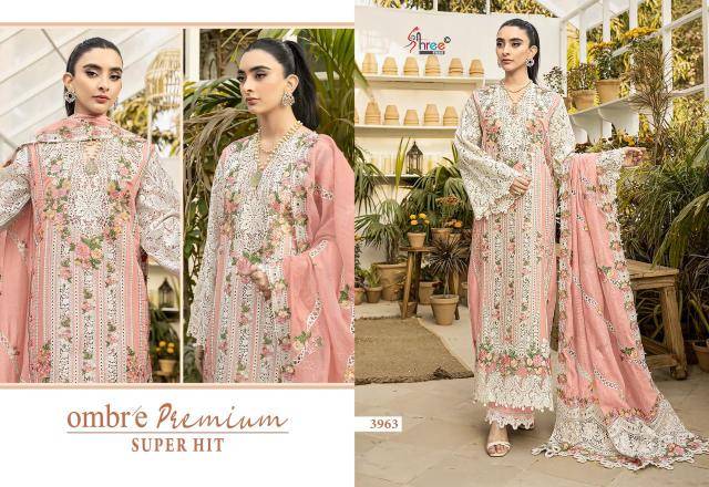 Shree fabs ombre premium super hit Pakistani suits manufacturers in India