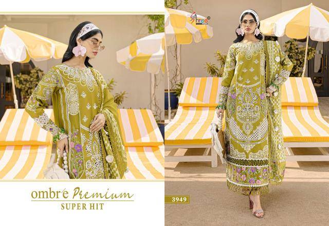 Shree fabs ombre premium super hit Pakistani suits manufacturers in India