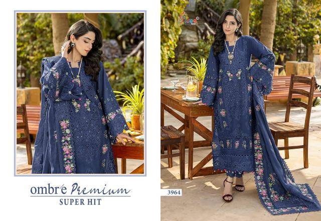 Shree fabs ombre premium super hit Pakistani suits manufacturers in India