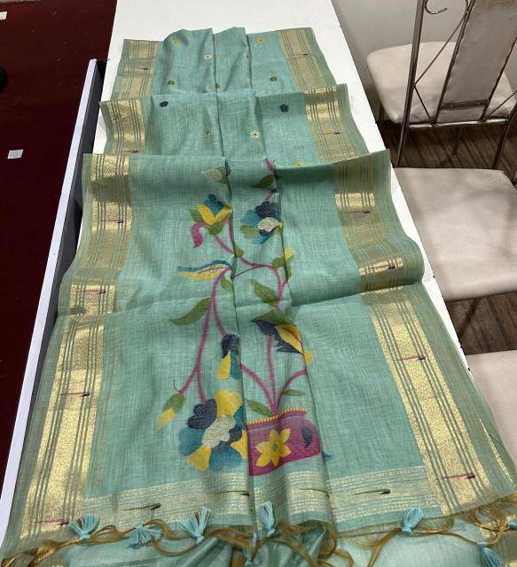Akshara muga cotton Indian Saree wholesalers