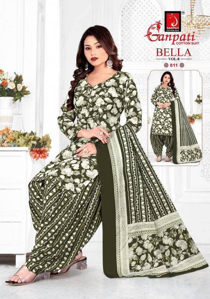 Ganpati bella patiyala vol-8 Designer dress materials wholesale