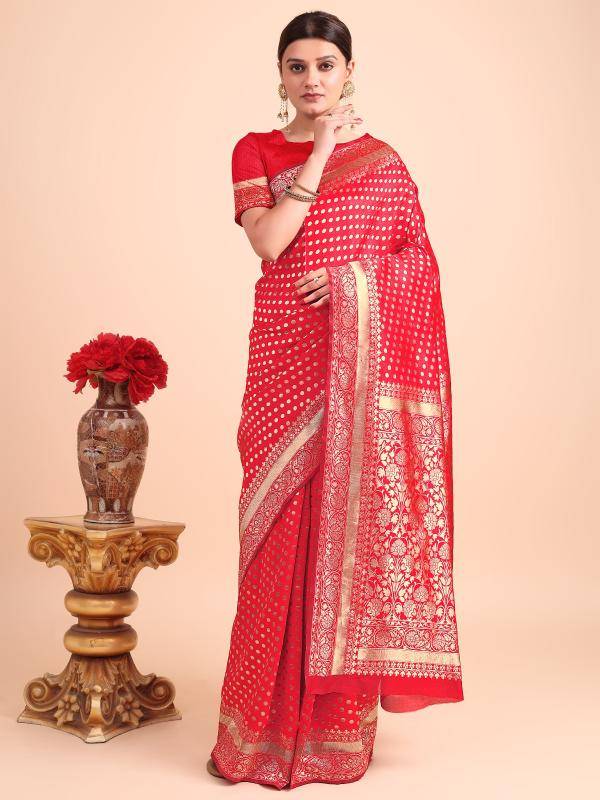 Triveni SK-11 banararsi silk Saree suppliers in Surat