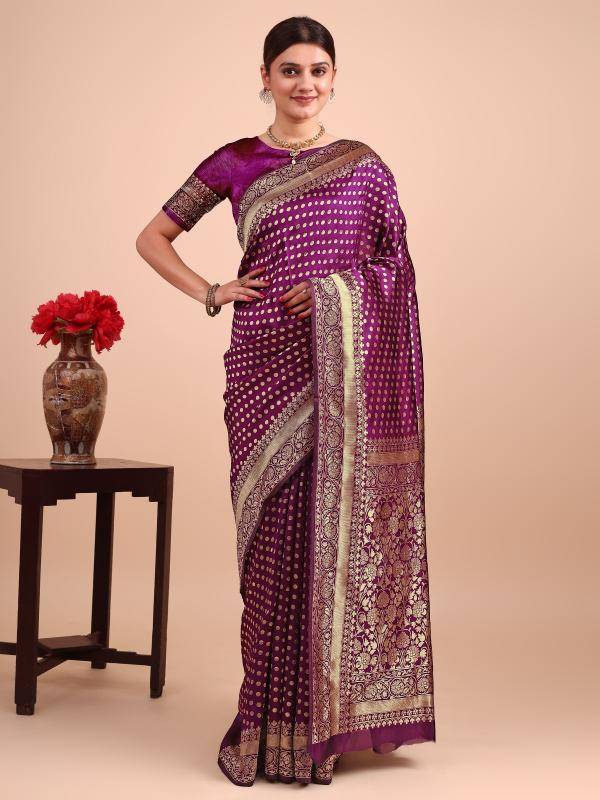 Triveni SK-11 banararsi silk Saree suppliers in Surat