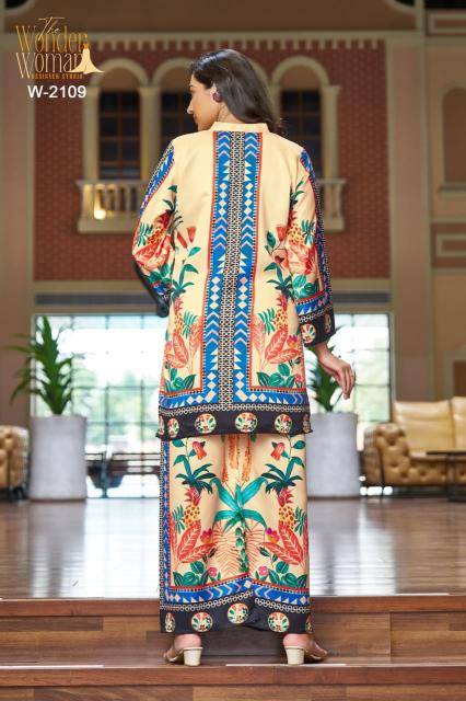 The wonder woman W-2109 coord set Wholesale designer kurtis in Delhi