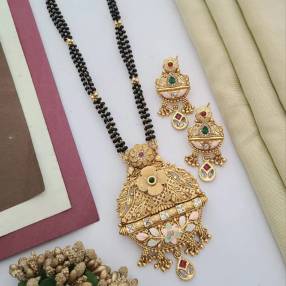 Traditional Mangalsutra TM010 Kolkata imitation jewellery market