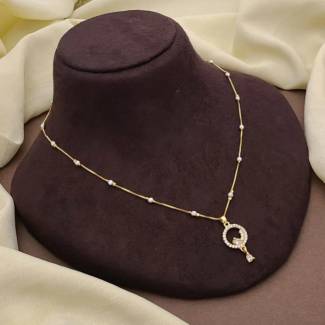 Gold Plated Necklace NL004 Kolkata ethnic jewelry wholesale