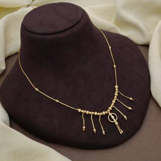 Gold Plated Necklace NL006 Artificial bridal jewelry in Kolkata