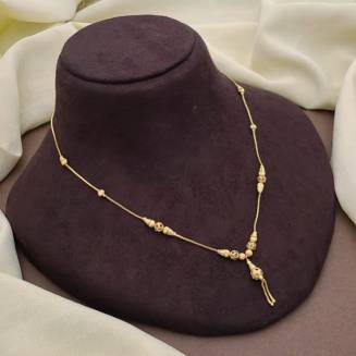 Gold Plated Necklace NL007 Kolkata wholesale fashion accessories