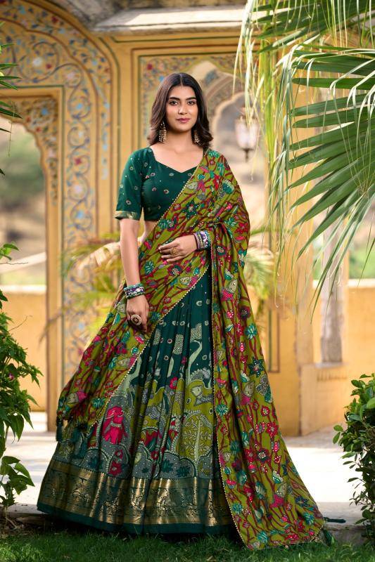 Taraa L 1219 Tussar Silk Traditional Lehenga Choli Wholesale